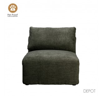 BOX ARMCHAIR OLIVE GREEN VOGUE 11 82x107xH85cm