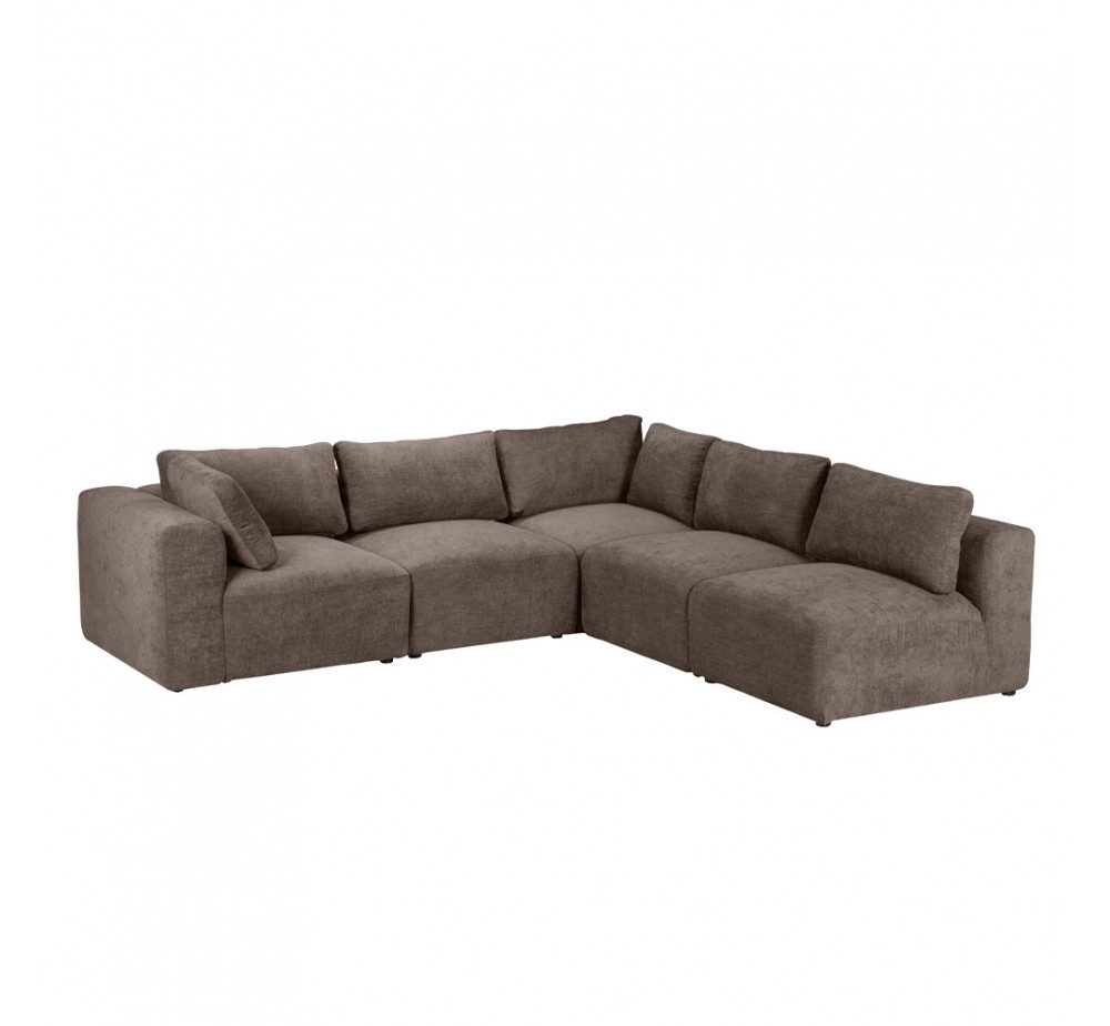 BOX ΠΟΛΥΘΡΟΝΑ ΜΕ ΜΠΡΑΤΣΟ ΑΝΑΣΤΡΕΨΙΜΗ ΚΑΦΕ VOGUE 5 107x107xH85cm