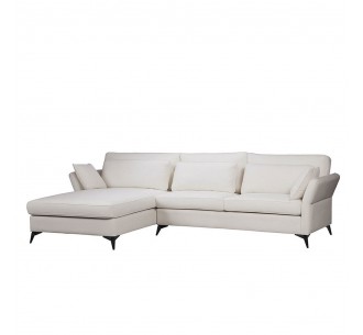 PARFAIT SOFA CORNER LEFT BEIGE LEGASY 15 307x185xH92cm