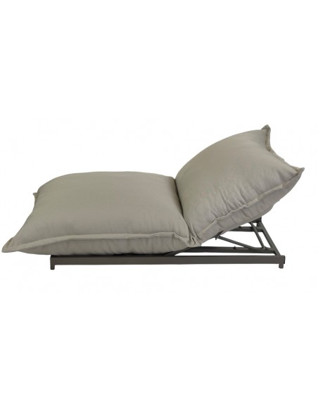 Xenia aluminum sunlounger - 2 years guarantee | Avant Garde