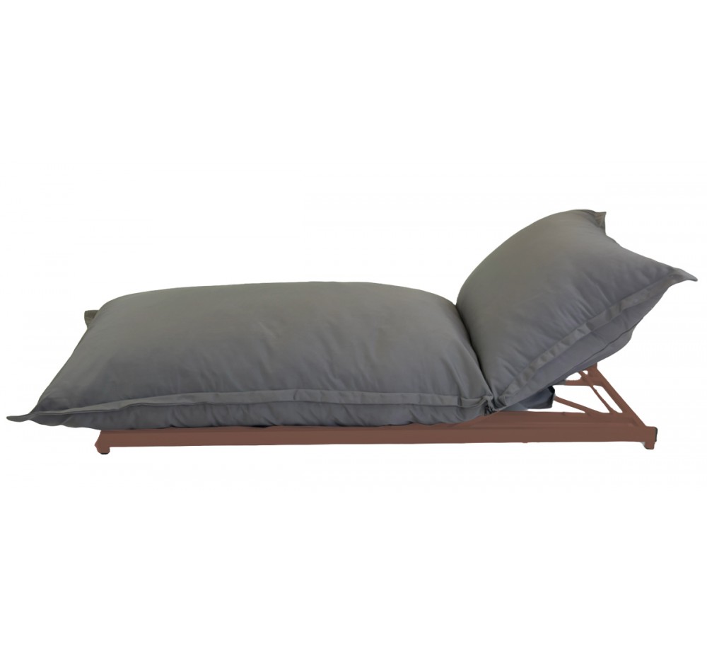 Xenia aluminum sunlounger - 2 years guarantee | Avant Garde