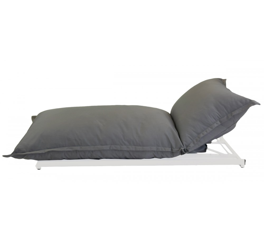 Xenia aluminum sunlounger - 2 years guarantee | Avant Garde