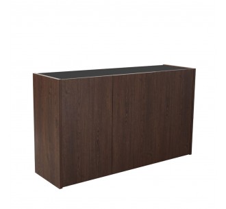 NUEZ ΜΠΟΥΦΕΣ 3ΠΟΡΤΕΣ ΚΑΡΥΔΙ ΜΑΥΡΟ 156x45xH85cm