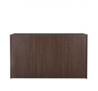 NUEZ ΜΠΟΥΦΕΣ 3ΠΟΡΤΕΣ ΚΑΡΥΔΙ ΜΑΥΡΟ 156x45xH85cm 2