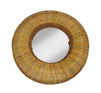 CUCI MIRROR NATURAL 76x76xH11cm