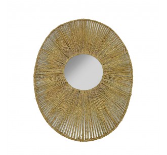 ZEN MIRROR NATURAL 80x59xH3,5cm