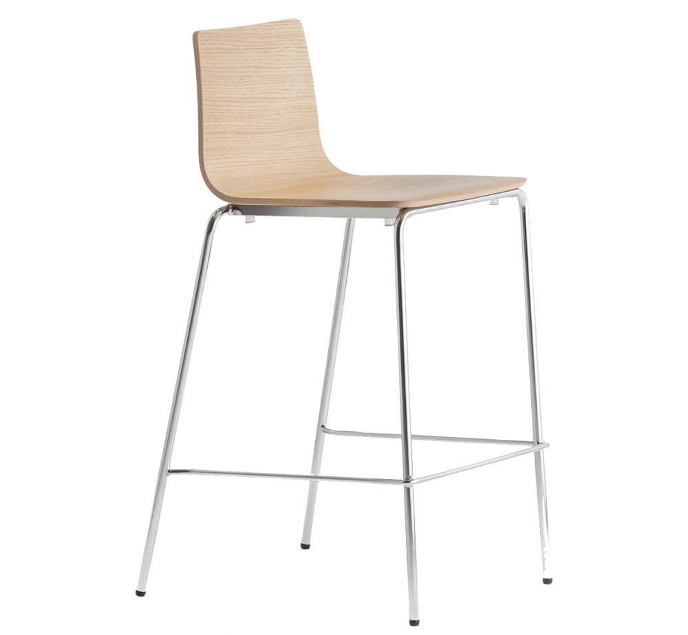 Inga-5616 / 67 metal bar stool by Pedrali | Avant Garde