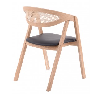Tamara Cane Wooden Armchair