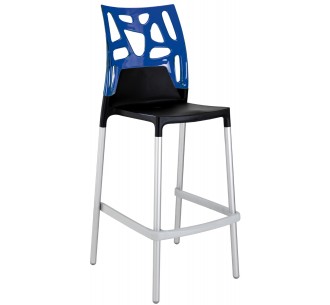 Ego-Rock aluminium bar stool