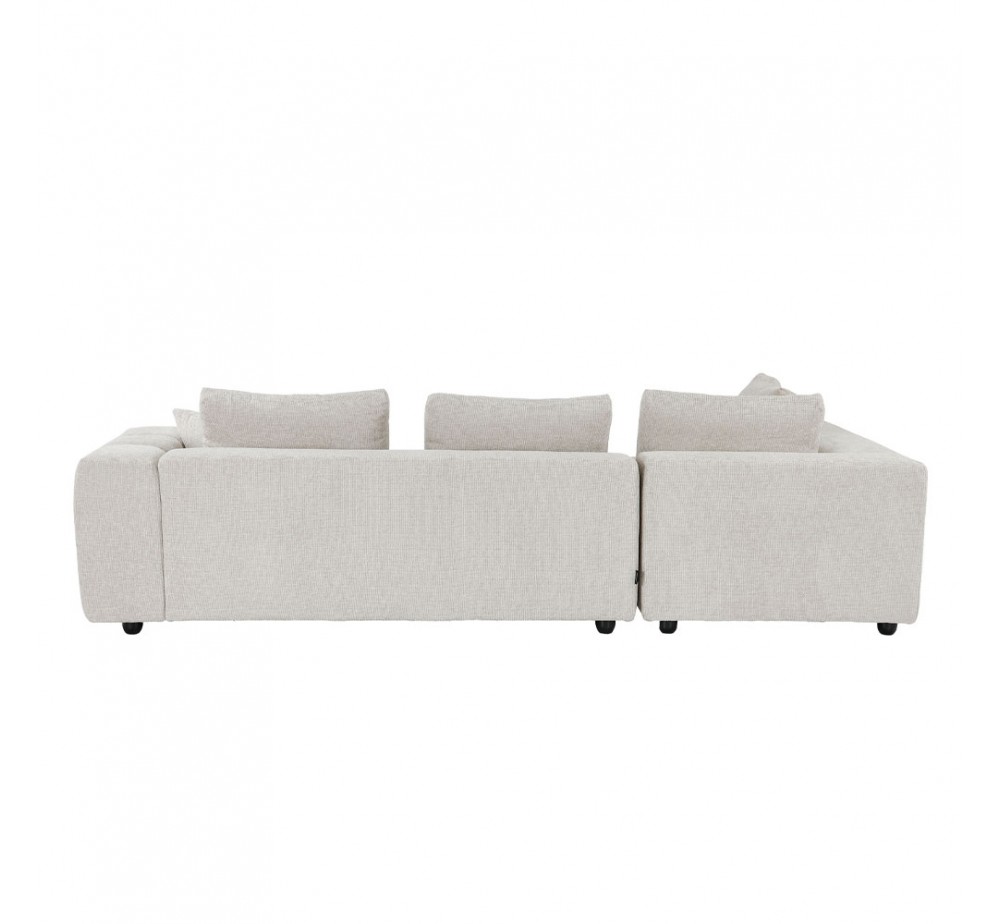 TOMOS SOFA CORNER LEFT BEIGE LEGASY 15 298x200xH85cm