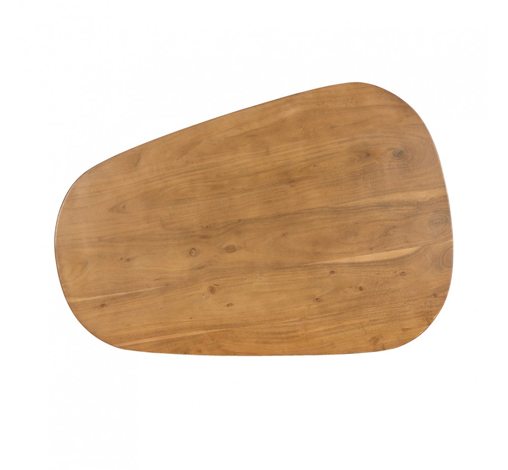 LEVEL COFFEE TABLE ΚΑΡΥΔΙ ΜΑΥΡΟ 95x65xH48cm