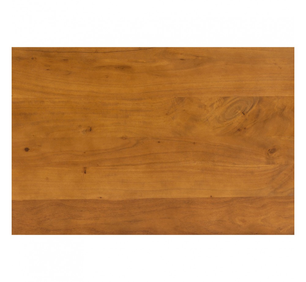 WIRE COFFEE TABLE ΚΑΡΥΔΙ ΜΑΥΡΟ 120x60xH40cm