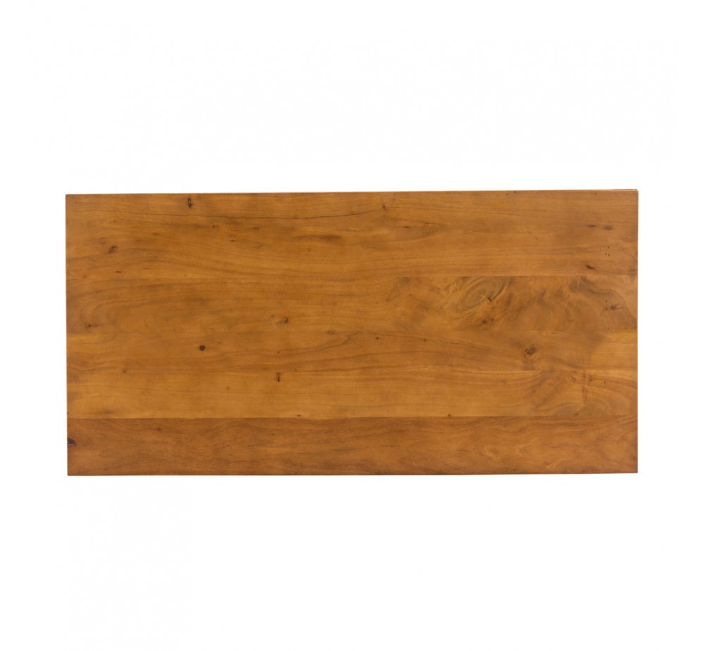 WIRE COFFEE TABLE ΚΑΡΥΔΙ ΜΑΥΡΟ 120x60xH40cm