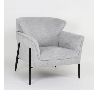 LENON ΠΟΛΥΘΡΟΝΑ ΓΚΡΙ 83x83xH85cm