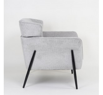LENON ΠΟΛΥΘΡΟΝΑ ΓΚΡΙ 83x83xH85cm 2