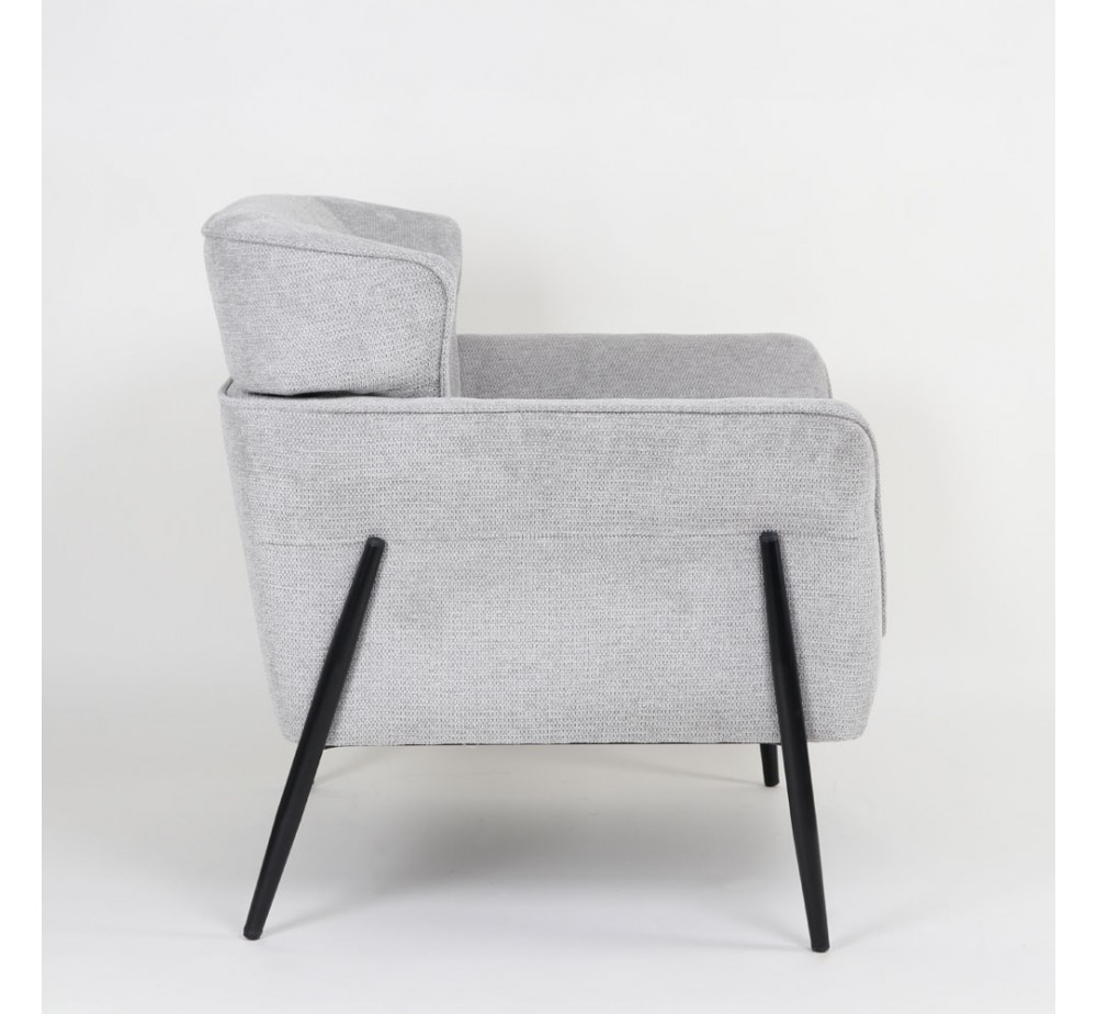LENON ΠΟΛΥΘΡΟΝΑ ΓΚΡΙ 83x83xH85cm