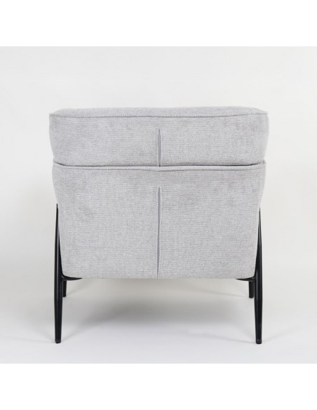 LENON ΠΟΛΥΘΡΟΝΑ ΓΚΡΙ 83x83xH85cm