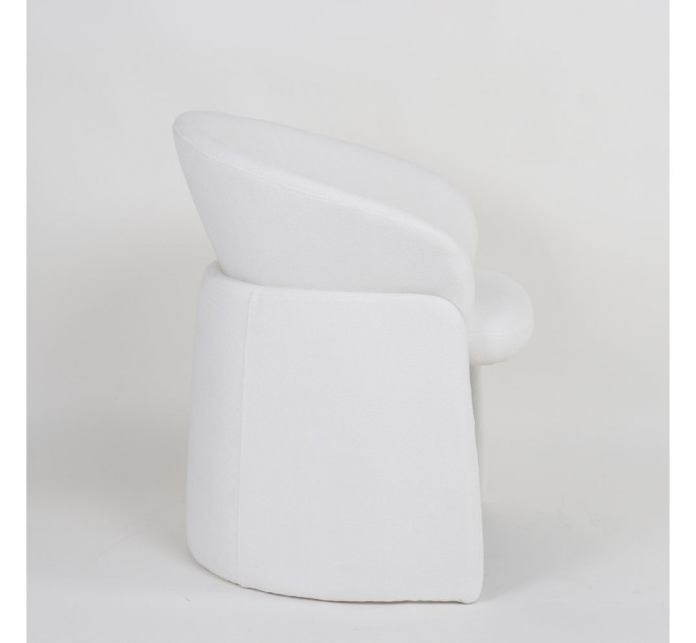 FRU ΠΟΛΥΘΡΟΝΑ ΛΕΥΚΟ 71x63xH78cm