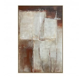 AETHER ΠΙΝΑΚΑΣ ΔΙΑΚΟΣΜΗΤΙΚΟΣ ΜΕ ΚΟΡΝΙΖΑ 82,6x4,3x122,6cm ΚΑΜΒΑΣ ΠΟΛΥΧΡΩΜΟ PS