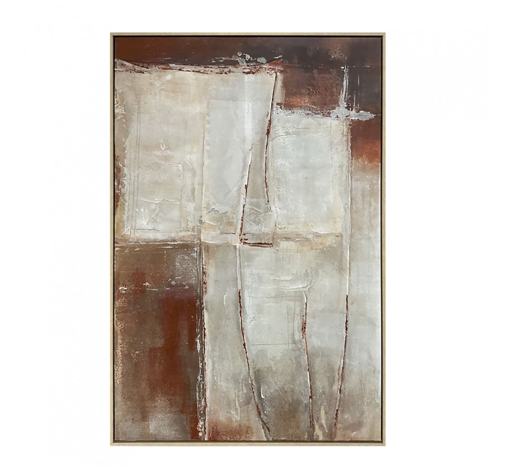 AETHER ΠΙΝΑΚΑΣ ΔΙΑΚΟΣΜΗΤΙΚΟΣ ΜΕ ΚΟΡΝΙΖΑ 82,6x4,3x122,6cm ΚΑΜΒΑΣ ΠΟΛΥΧΡΩΜΟ PS