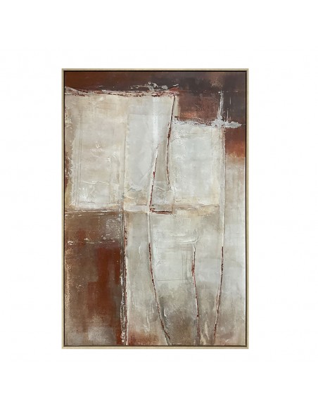AETHER ΠΙΝΑΚΑΣ ΔΙΑΚΟΣΜΗΤΙΚΟΣ ΜΕ ΚΟΡΝΙΖΑ 82,6x4,3x122,6cm ΚΑΜΒΑΣ ΠΟΛΥΧΡΩΜΟ PS