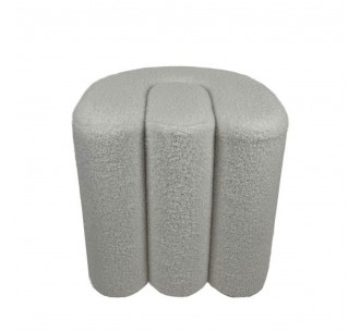 CLIP STOOL WHITE 40,5x40,5xH42cm