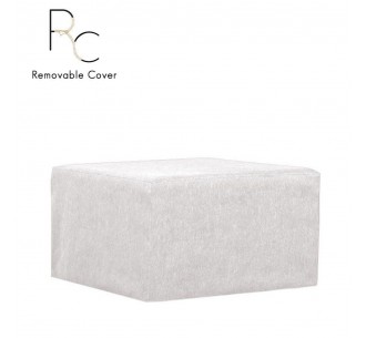 FOLD POUF FOLDING BED OFF WHITE 06-900 70x72xH43cm
