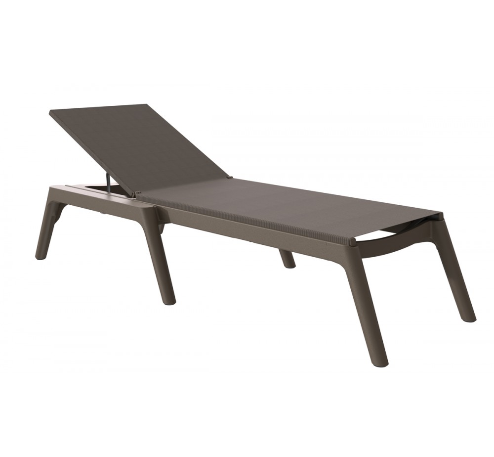 Provence Polypropylene Sunlounger | Grosfillex
