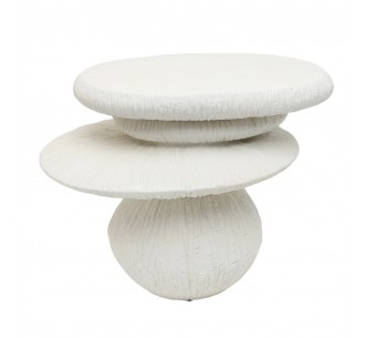 EXOTIC SIDE TABLE WHITE 61x42xH46cm