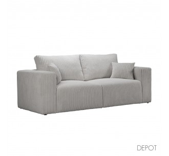 BULLET SOFA 3SEAT GREY AMBIENCE 18 232x101xH92cm