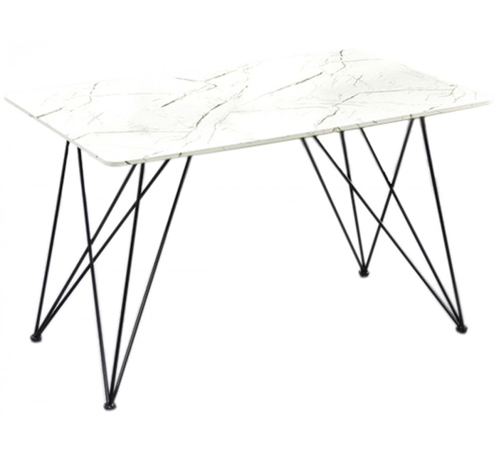 KRYSTAL 80x120 metal table - 2 years guarantee | Avant Garde