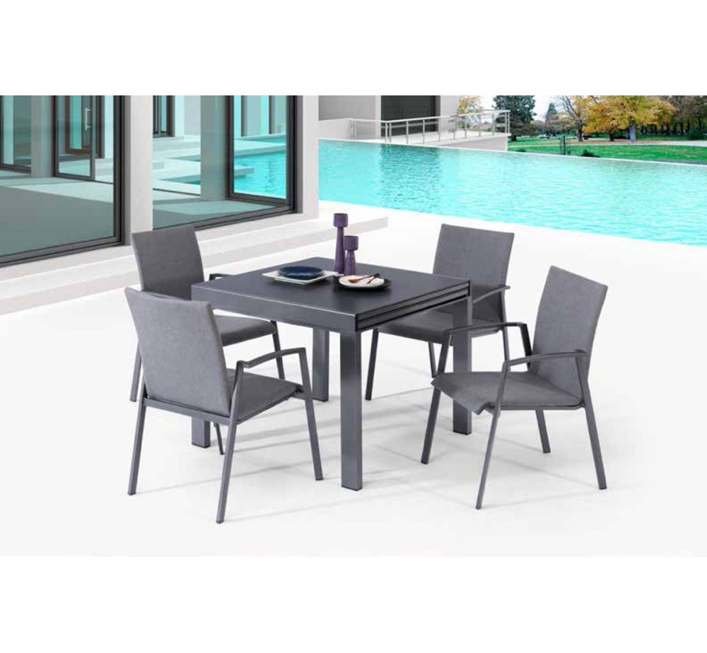 Paolina aluminium armchair - 2 years guarantee | Avant Garde