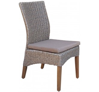 Maddox chair wood-wicker