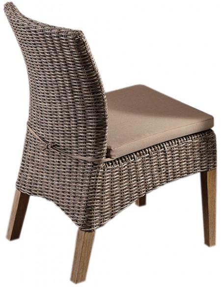 Maddox chair ξύλο-wicker - 2 χρόνια εγγύηση | Avant Garde