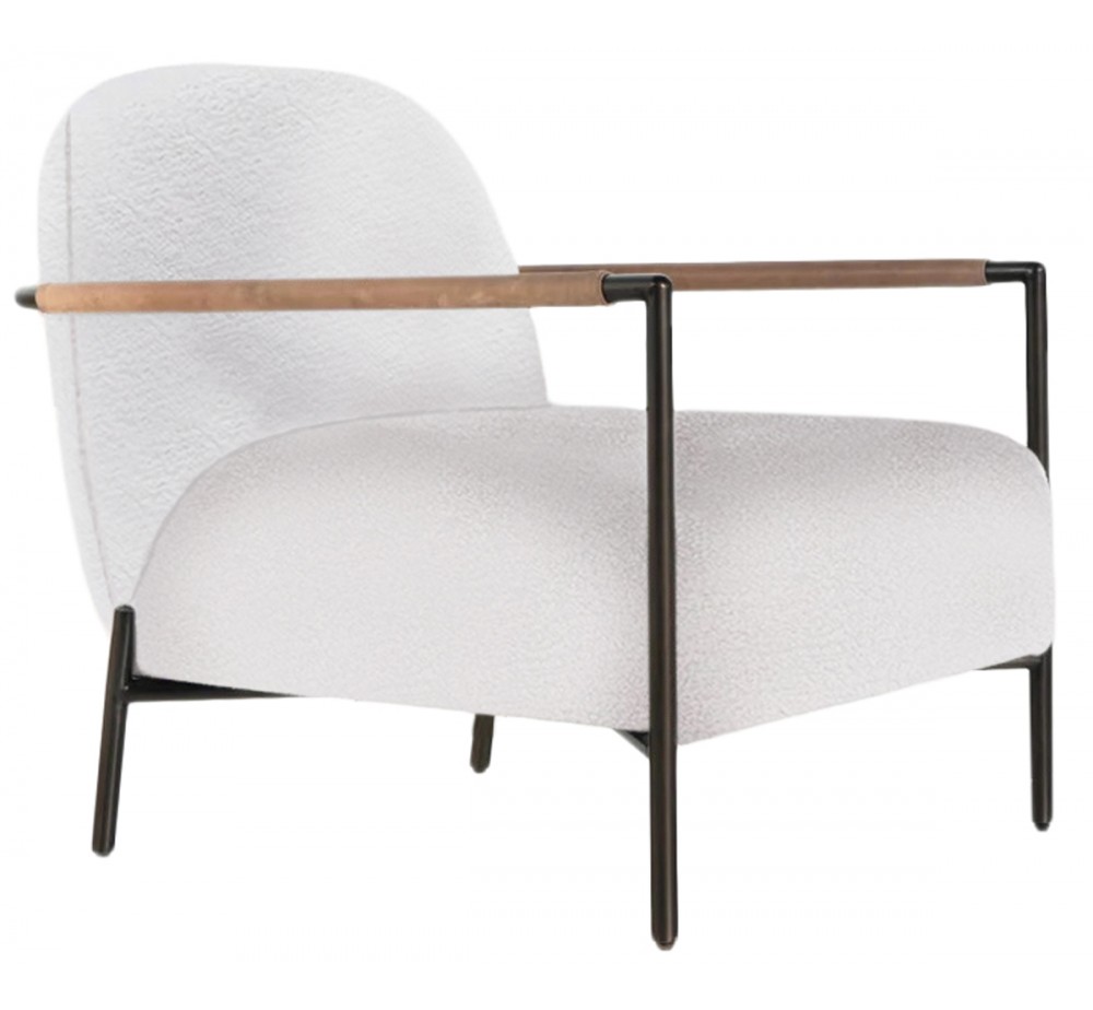 Advisor lounge armchair boucle | 2 years warranty - Avant Garde
