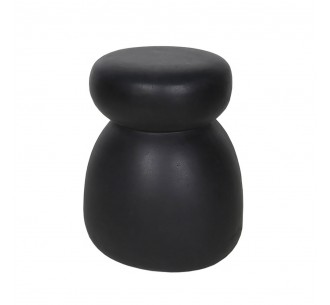 NIVO SIDE TABLE ΜΑΥΡΟ 36x38xH47cm