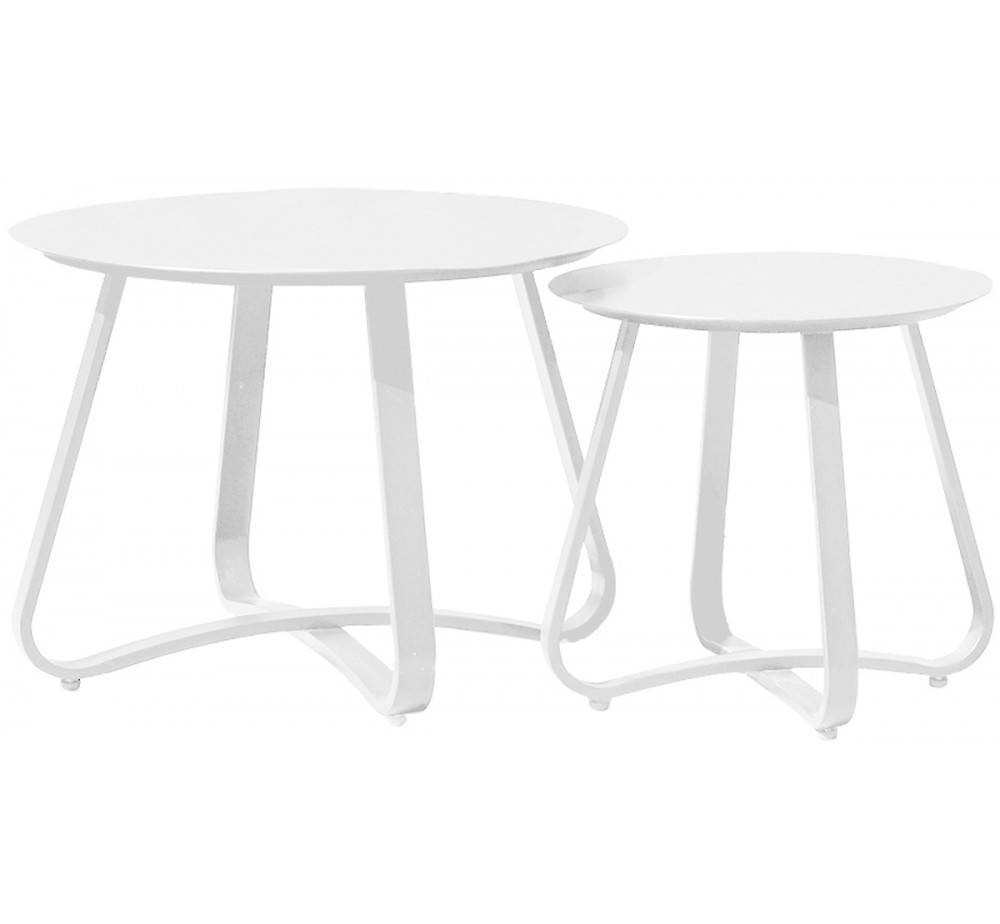 CT050 low aluminum table Ø50x45cm -2 years guarantee | Avant Garde design