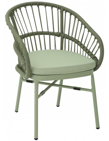Limbani armchair aluminum-rope | Avant Garde design