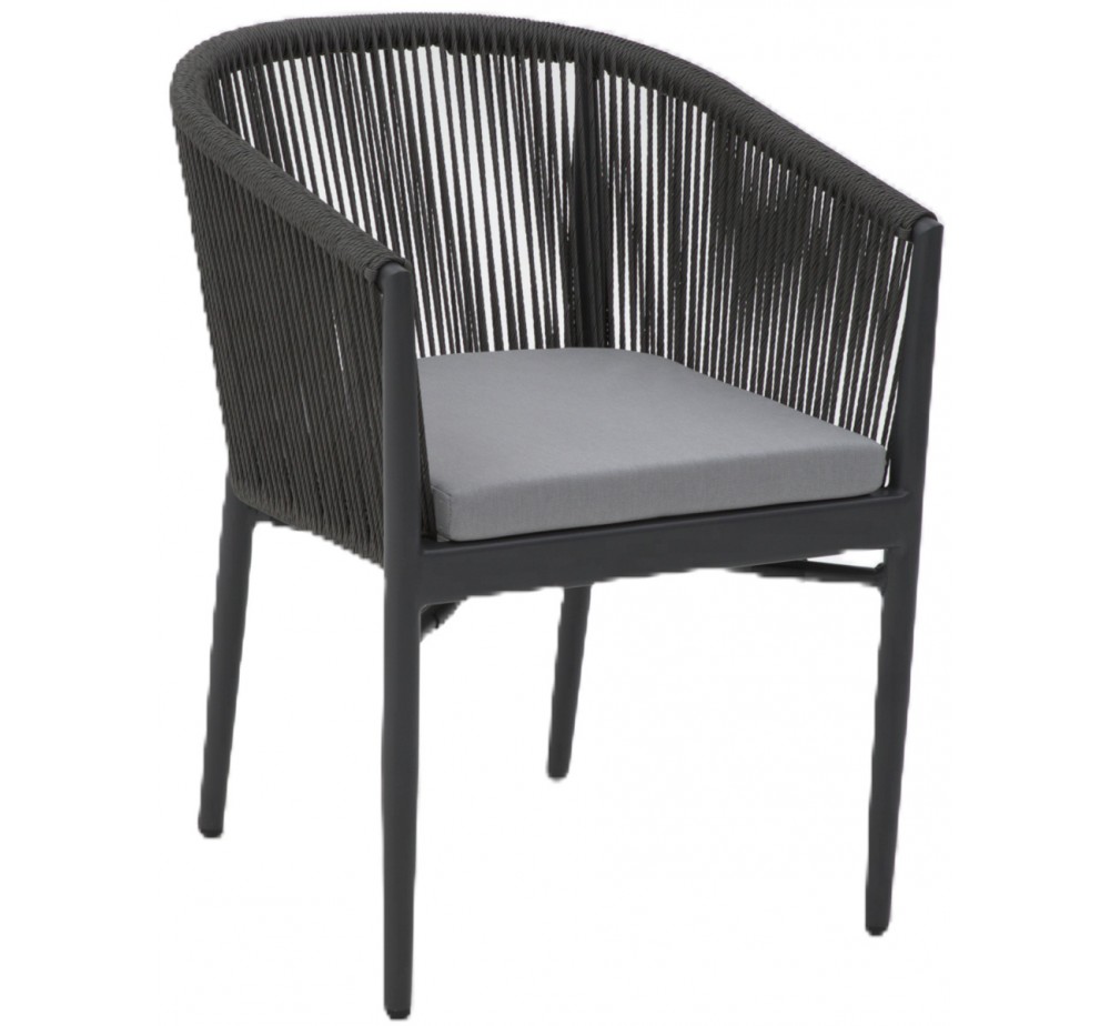 Verni armchair aluminum-rope | Avant Garde design