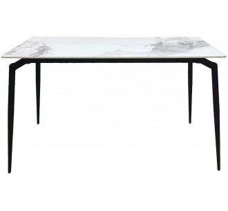 Aparicio 80x140 metal table