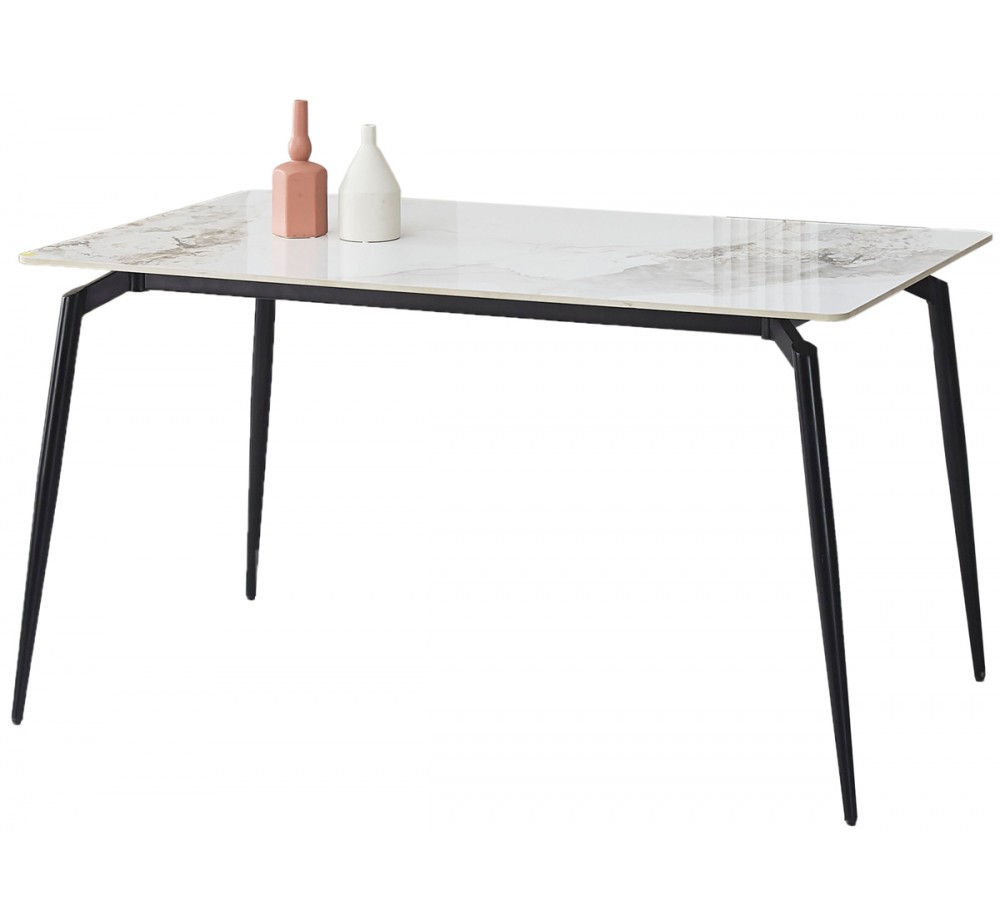 Aparicio 80x140 metal table - 2 years guarantee | Avant Garde