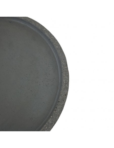 ORRIN COFFEE TABLE ΑΝΘΡΑΚΙ ΦΥΣΙΚΟ 73x73xH48cm