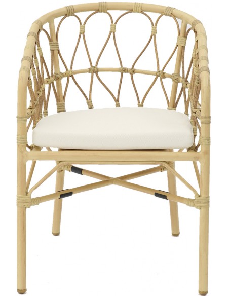Neptune Outdoor ALU Rattan Chair & Hand-Brushed Finish | Avant Garde