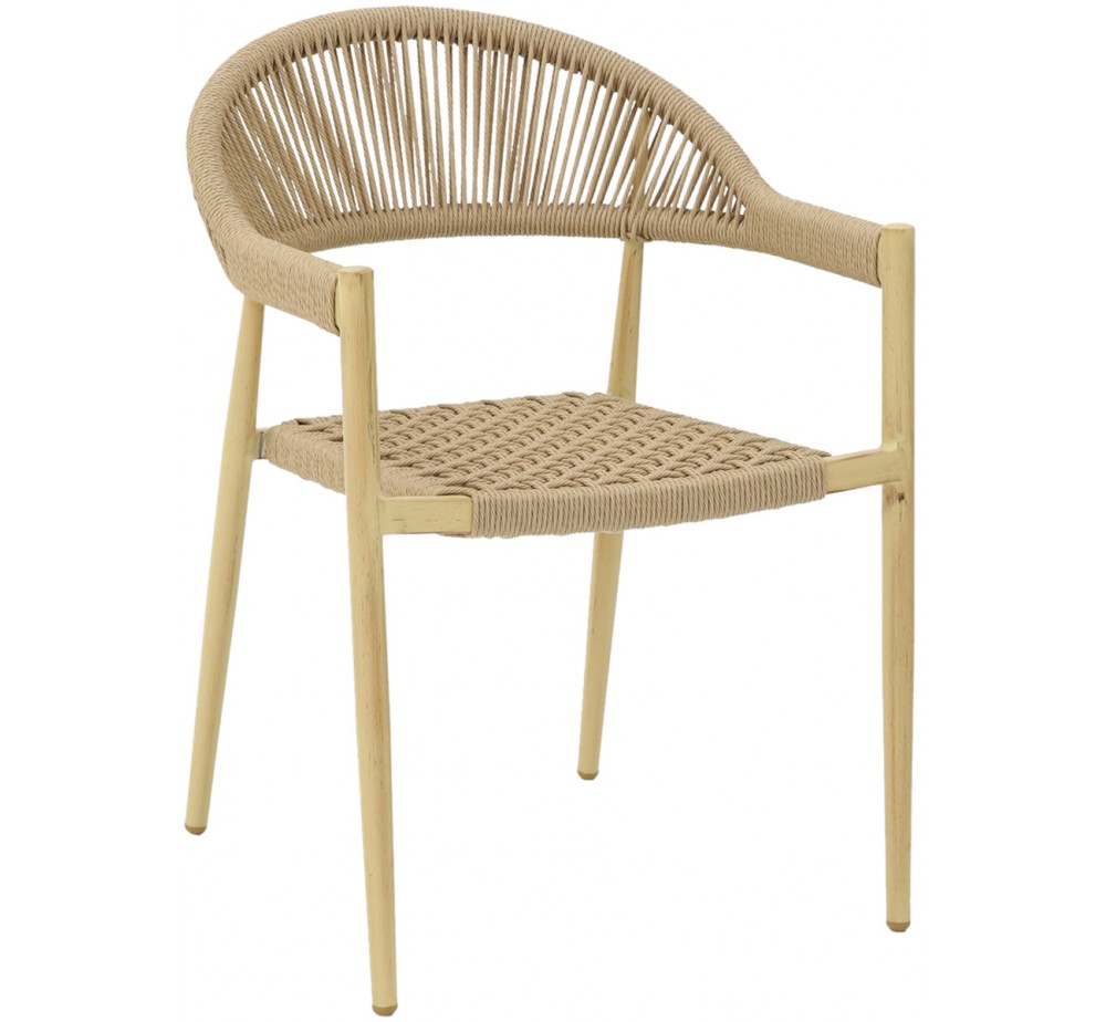 Adina armchair aluminum-rope | Avant Garde design