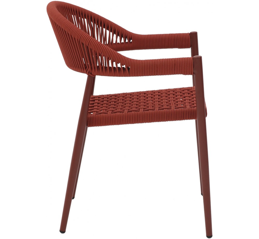 Adina armchair aluminum-rope | Avant Garde design