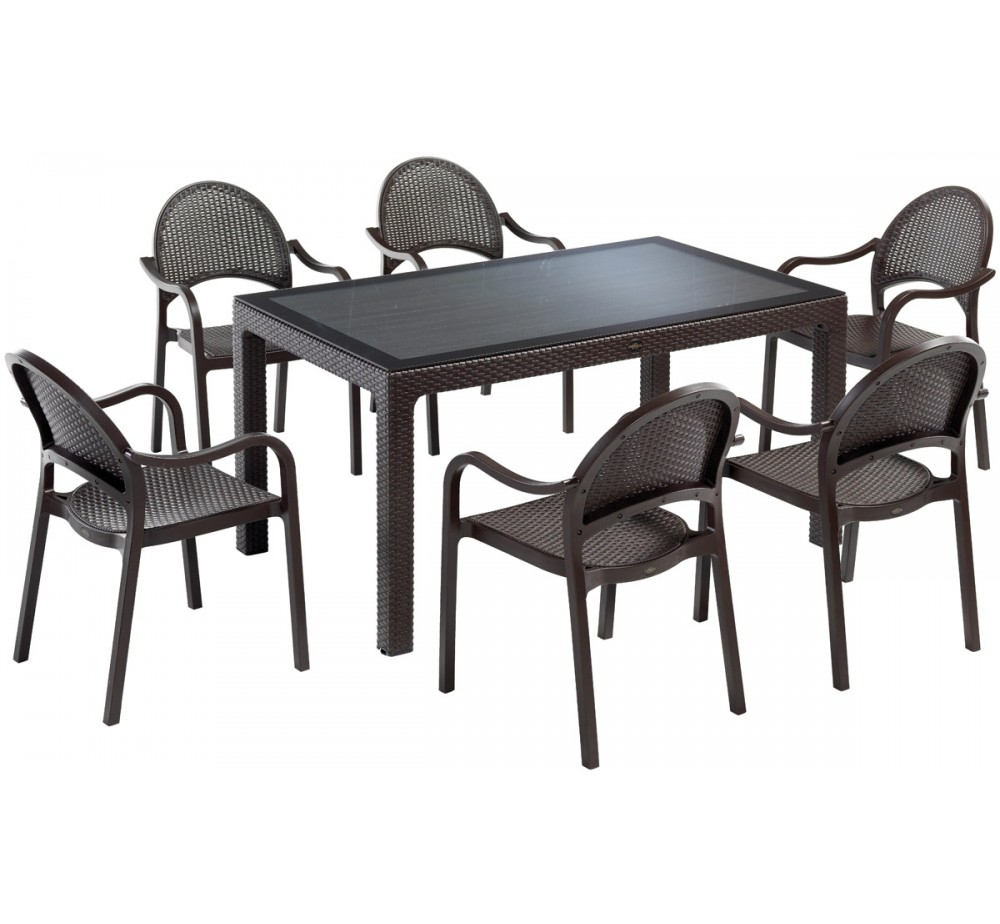 Tropic dinning table set - 2 years guarantee | Avant Garde