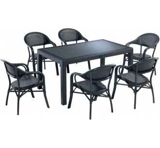 Nirvana dinning table set 90x150