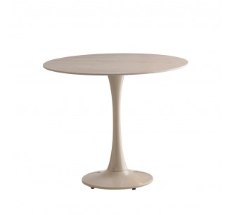 PIETRA ΤΡΑΠΕΖΙ ΡΟΤΟΝΤΑ BEIGE 90x90xH75cm
