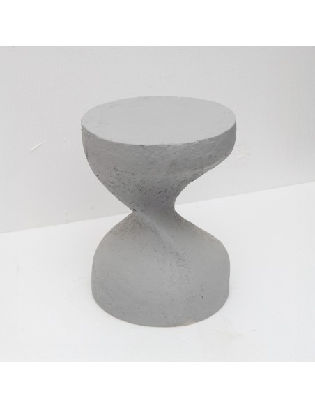 INDUSTRIAL SIDE TABLE ΛΕΥΚΟ 39,5x39,5xH52,5cm