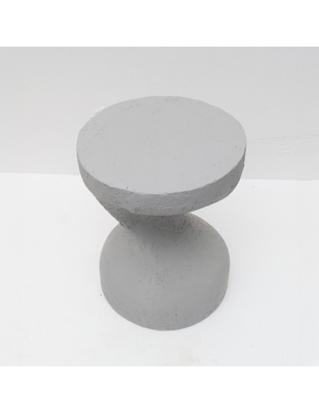INDUSTRIAL SIDE TABLE ΛΕΥΚΟ 39,5x39,5xH52,5cm
